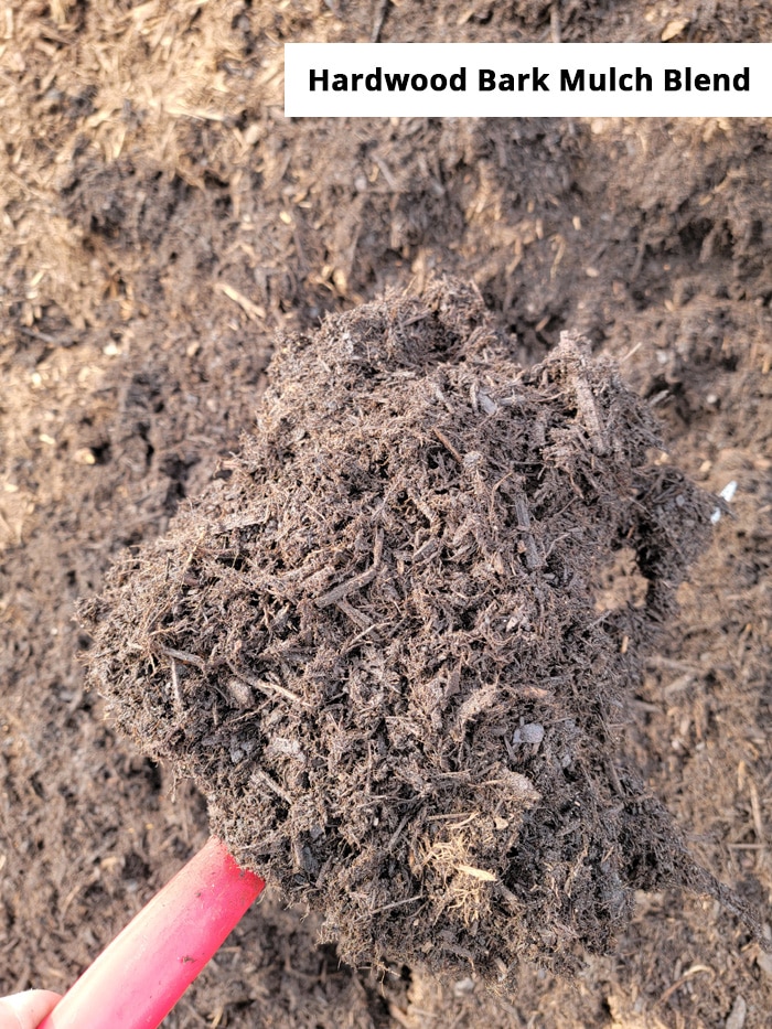 Hardwood Bark Mulch Blend Delivery in Hampton Virginia