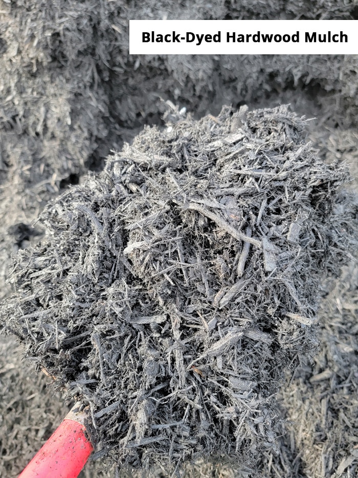 Black-Dyed Hardwood Mulch Delivery in Hampton Virginia