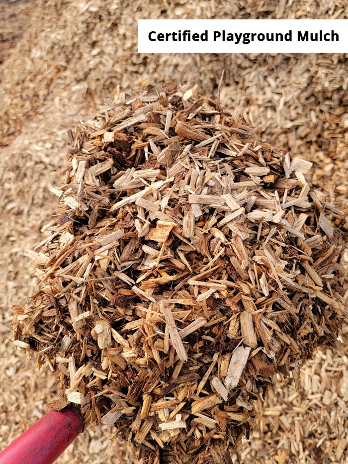 Certified Playground Mulch Delivery in Hampton Virginia